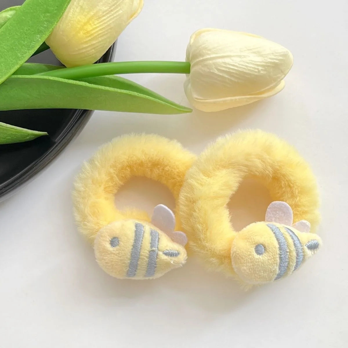 Plush Bear Ear Hairhoop Cartoon Ear Headband Cosplay Costume Halloween Party Lovely Headdress Adult Kids Funny Barrettes