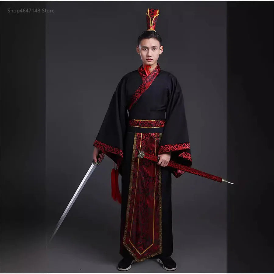 Hanfu Cosplay outfit for Men and Women Adults Halloween Costumes for Couples Chinese Ancient Clothes