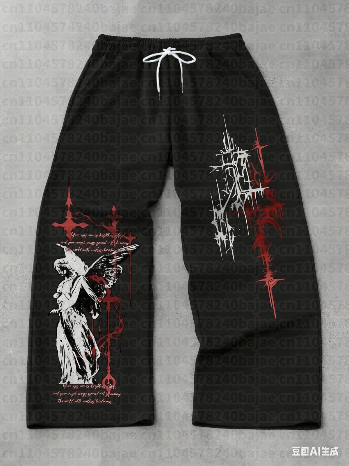 2026 Gothic Punk Vintage Fashionable Breathable Quick Drying Pants Sports and Fitness Pants 3D Printed Sportswear Adult Kids
