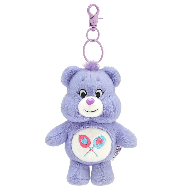 Care Bears Plush Kawaii Carebears Rainbown Bear Plush Anime Hobby Toy Keychain Bag with Sound Dolls Christmas Birthday Gifts