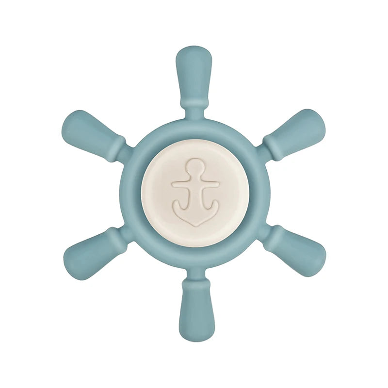Silicone Suction Cup Spinner Toy for Baby Kids Car Travel Table Highchair Window Sensory Cartoon Rattles Fidget Educational Toy