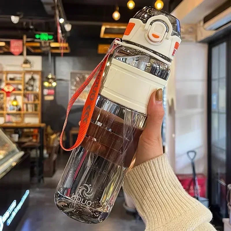 Water Bottle Travel 1L for Sports Plastic Water Cup for Girl Boy School Portable 1 Liter 750ml Water Kettle Fitness Gym Outdoor