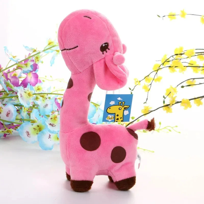 18cm Unisex Cute Gift Plush Giraffe Soft Toy Animal Dear Doll Baby Kid Child Christmas Birthday Happy Colorful Gifts