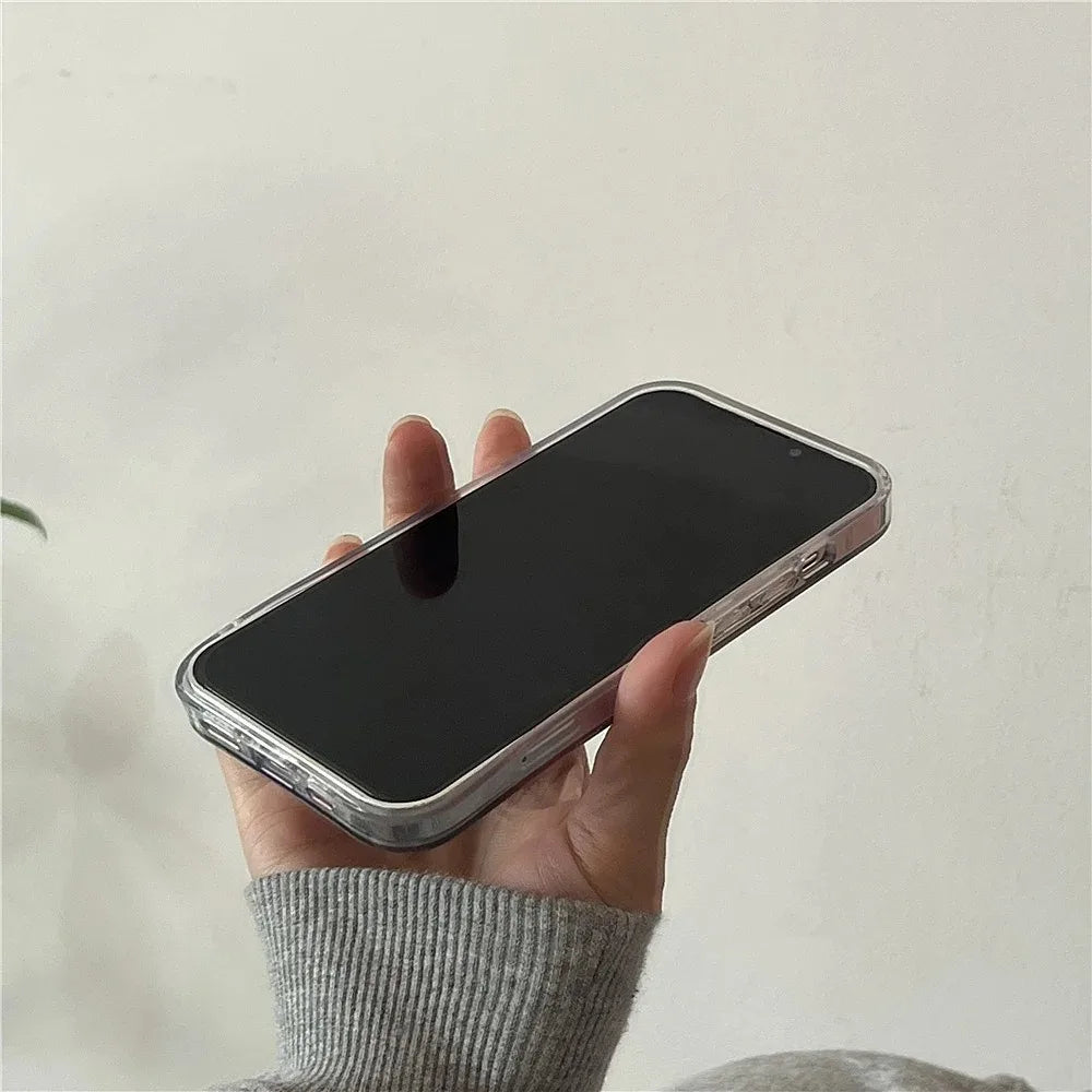 Cute Dopamine Color Block Match Plaid Clear Case For iPhone 18 17 16 15 14 13 12 11 Pro Max XS XR X 7 Plus Checkered Soft Cover