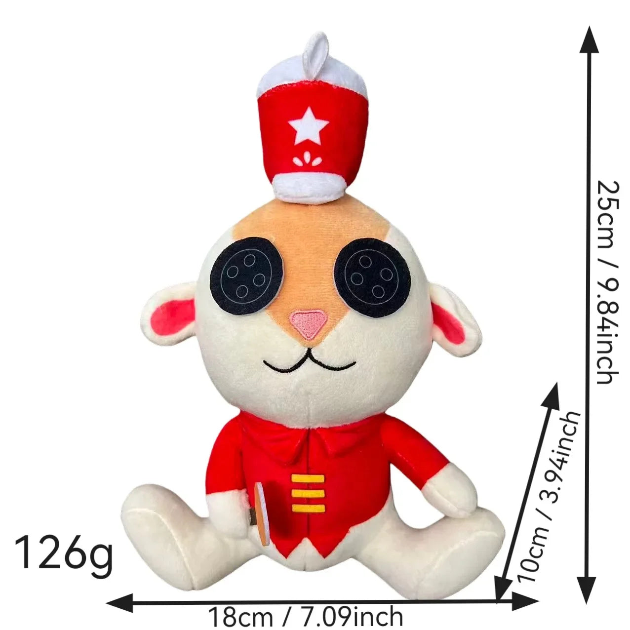 New Coraline Plush Stuff Cartoon Figure Kawaii Doll Soft Pillow Ugly Kids Cute Collectible Dolls Decoration Toys Birthday Gifts