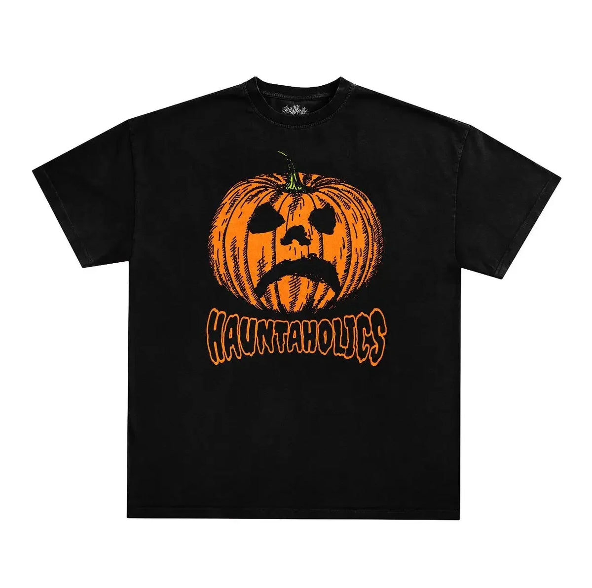 American Goth Haunted Mound Graphic T-shirt Printed Men Women Y2K Grunge Summer Short-sleeved Oversized T-shirt Streetwear Top