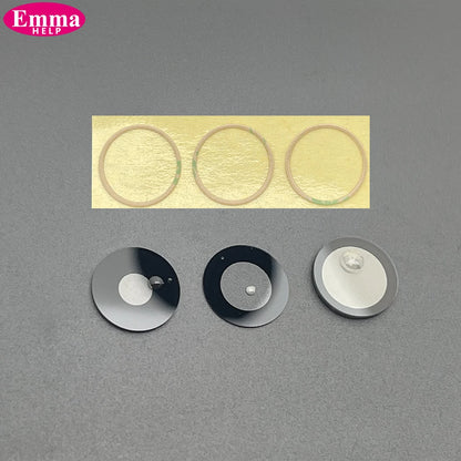 5pcs A+ Back Camera Glass for iPhone 15 Pro Max 14 13 Mini 12 11 XS Rear Camera Glass Lens Cover Holder Parts