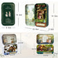 Box Theater DollHouses Wooden Doll House Miniature Home Nostalgic Theme DollHouse Furniture Accessories Toys For Gifts