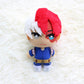 15CM My Hero Academia Anime Izuku Midoriya Katsuki Bakugou Shouto Todoroki Plush Pendant Toy Soft Plush Doll Gift