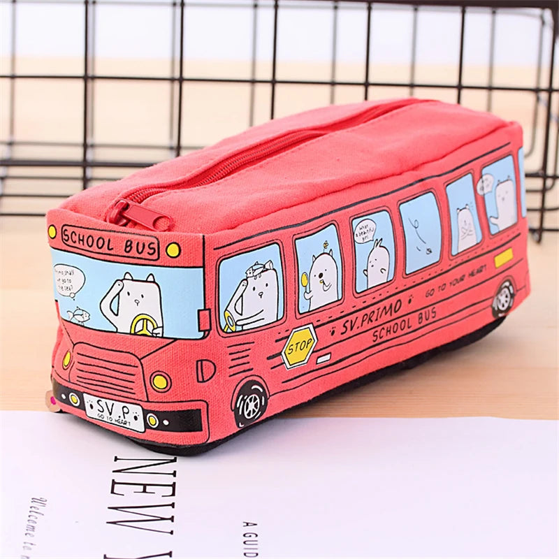 1 Pcs Colors Large Capacity Pencil Case Kawaii Pencilcase School Pen Case Supplies Pencil Bag School Box Pencils Pouch Stationer