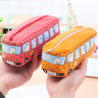 1 Pcs Colors Large Capacity Pencil Case Kawaii Pencilcase School Pen Case Supplies Pencil Bag School Box Pencils Pouch Stationer