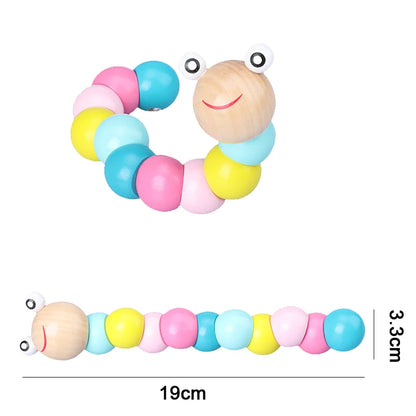 Montessori Baby Toys Kids 3D Wooden Puzzles Early Learning Baby Games Toys Educational Wooden Toys For Children Birthday Gifts