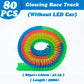 Magical Glowing Race Track Car Toy Vehicle LED Light Electronics Car Tracks Toy Parts Car for Children Boys Gilrs Birthday Gift
