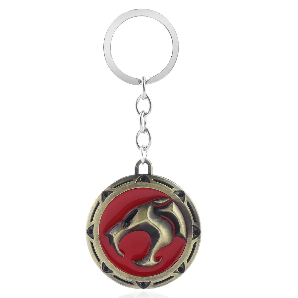 Cartoon Thundercats Keychain Women Men Jewelry Weapon Model Metal Pendant Keyring For Fans Gifts Jewelry