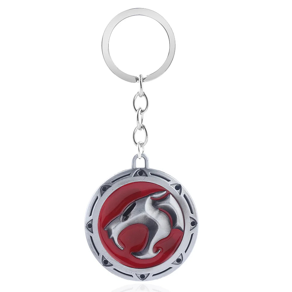 Cartoon Thundercats Keychain Women Men Jewelry Weapon Model Metal Pendant Keyring For Fans Gifts Jewelry