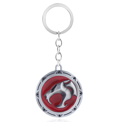 Cartoon Thundercats Keychain Women Men Jewelry Weapon Model Metal Pendant Keyring For Fans Gifts Jewelry