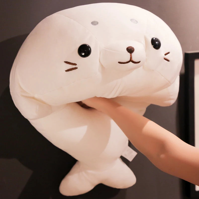 50/60CM Kawaii Soft Seal Filled Marine Animal Plush Toy Doll Pillow Cute Sea Lion Doll Birthday Gifts For Boys And Girls