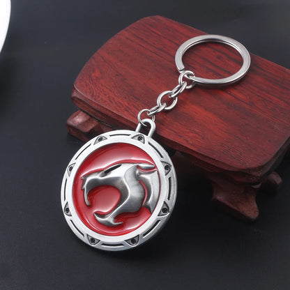 Cartoon Thundercats Keychain Women Men Jewelry Weapon Model Metal Pendant Keyring For Fans Gifts Jewelry