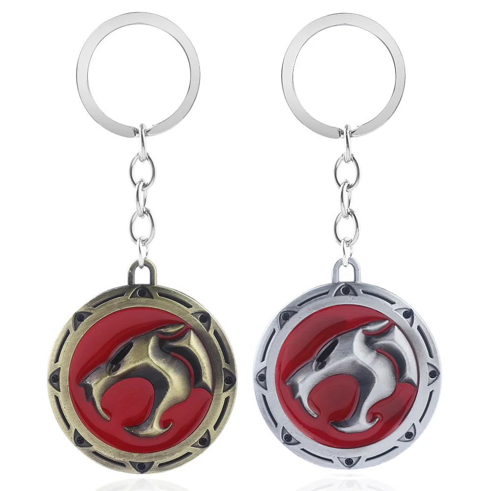 Cartoon Thundercats Keychain Women Men Jewelry Weapon Model Metal Pendant Keyring For Fans Gifts Jewelry