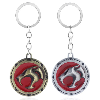 Cartoon Thundercats Keychain Women Men Jewelry Weapon Model Metal Pendant Keyring For Fans Gifts Jewelry
