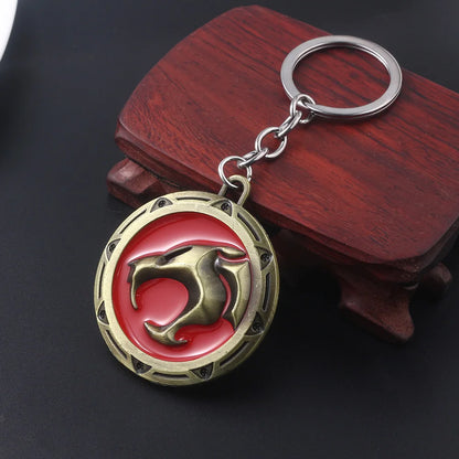 Cartoon Thundercats Keychain Women Men Jewelry Weapon Model Metal Pendant Keyring For Fans Gifts Jewelry