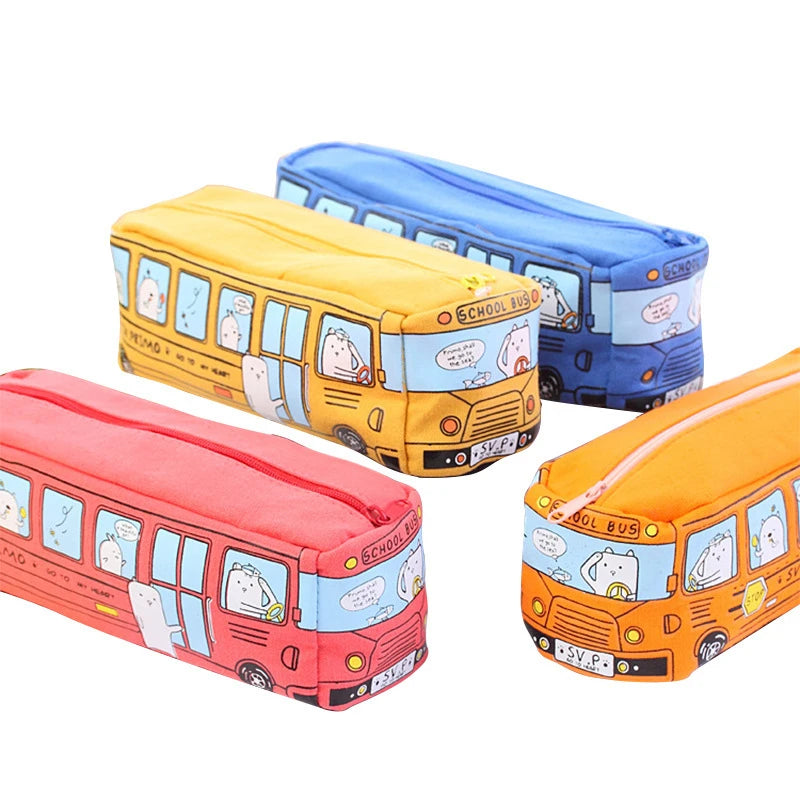 1 Pcs Colors Large Capacity Pencil Case Kawaii Pencilcase School Pen Case Supplies Pencil Bag School Box Pencils Pouch Stationer