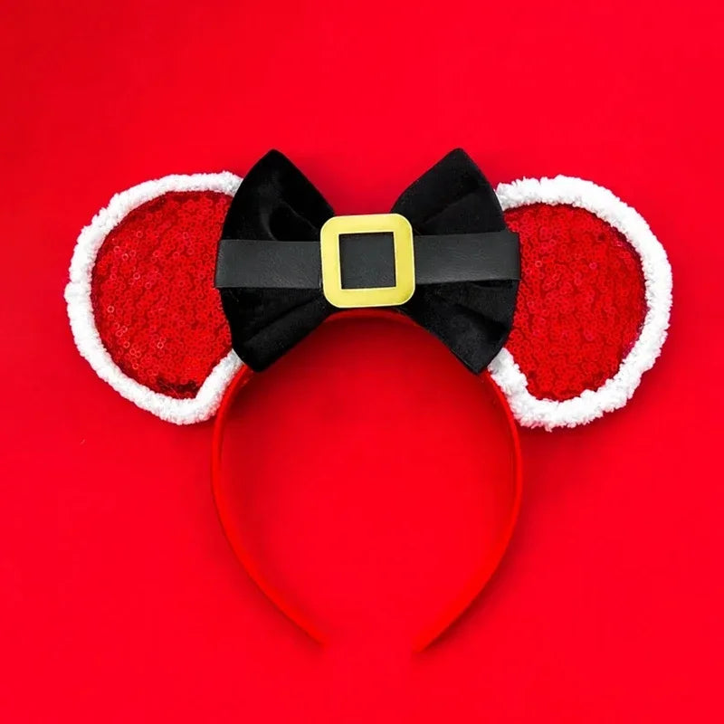 Disney Halloween Ear Headbands For Adults Kids Cosplay Bat Skeleton Maleficent Hairband Girls Ghost Women Party Hair Accessories