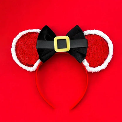 Disney Halloween Ear Headbands For Adults Kids Cosplay Bat Skeleton Maleficent Hairband Girls Ghost Women Party Hair Accessories