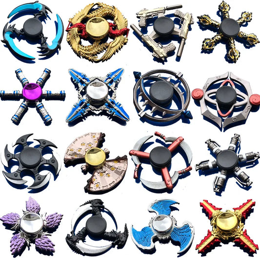 PUBG AWM M4A1 Hand Spinner Gun Zinc Alloy Metal Fidget Spinner King of Glory Series Spinner for Adult Stress Relief Toys