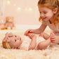 NPK 18inch Reborn Baby Doll Meadow Soft Body 100% handmade 3D Skin with Visbile Veins Collectible Art Doll Christmas Gift