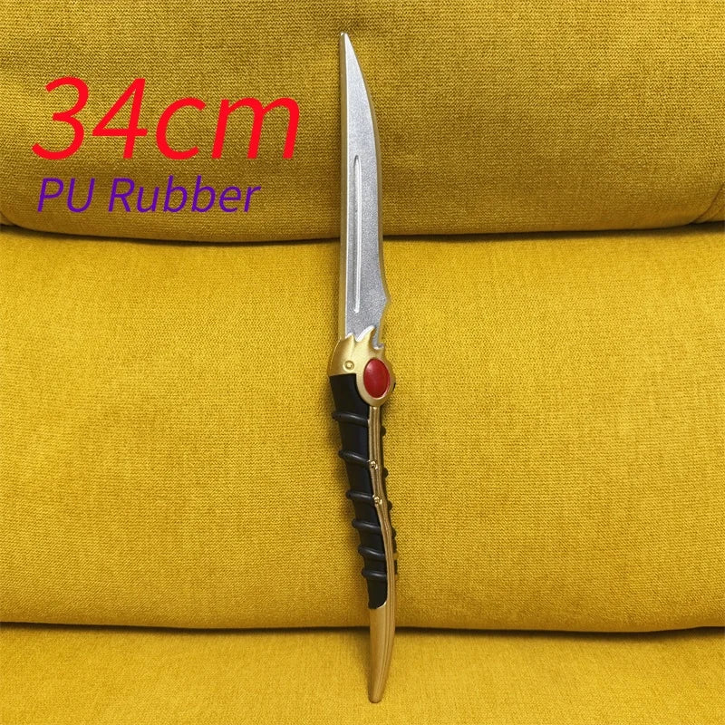 Type Dagger Sword PERSONA Cosplay Weapons Prop Phantom Thief Knife Role Play Halloween 1:1 Cos Gift Safety PU Rubber