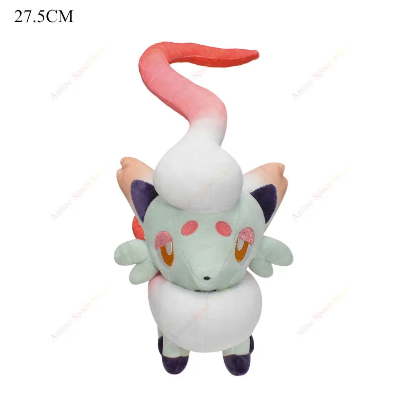 Pokemon Plush Shiny Gyarados Charizard Mega Rayquaza Hisuian Zorua Ho-Oh Lucario Butterfree Anime Stuffed Peluche Kids Xmas Gift