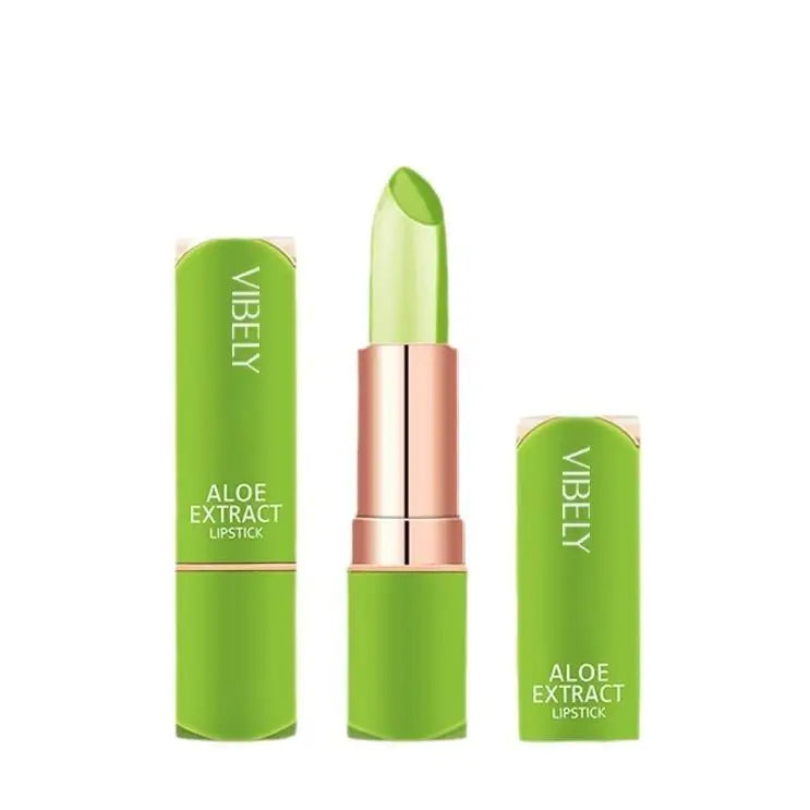 VIBELY 7 Color Mood Changing Lip Balm Natural Aloe Vera Long Lasting Moisturizing Lipstick for Women Color-Shifting Makeup