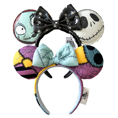New Halloween Mickey Minnie Mouse Ears Headband Holiday Party Cosplay Hairband EARS COSTUME Plush Adult/Kids Headband Gift