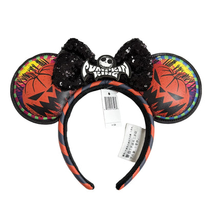 New Halloween Mickey Minnie Mouse Ears Headband Holiday Party Cosplay Hairband EARS COSTUME Plush Adult/Kids Headband Gift