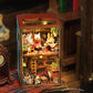 Doll House Miniature 3D Puzzle Toys Wooden Dollhouse Handmade Assembly Models For Teenagers Birthday Gifts Home Decoration