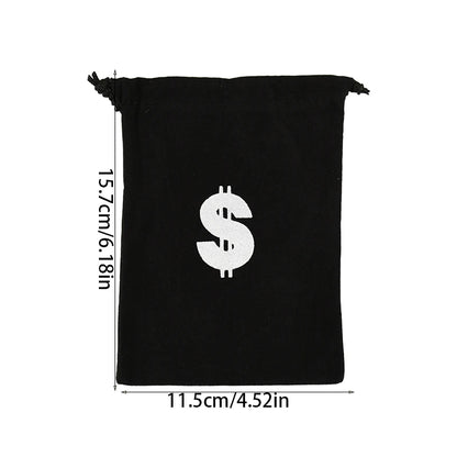 10Pcs Pirate Drawstring Gift Bags Treasure Coin Pouch Kids Boys Halloween Birthday Party Favors Supplies Small Candy Treat Bags