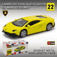 Bburago 1:64 golf Porsche 911 Shelby Raventon Mustang Lamborghini Collection Series Car Die Casting Model Gift Toy