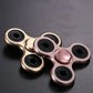 Aluminum Alloy Plating Fidget Spinner Metal Alloy R188 Mute Bearing Drawing Process Hand Spinner Stress Relief Adult Toys Gifts