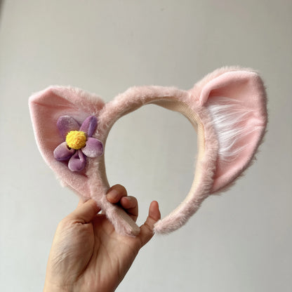 Funny Cartoon Headband Cinnamoroll Cute Dog Ears Hair Accessories Halloween Series Kid Toys Doll Girl Gift