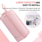 Large-Capacity Zippered Pencil Case Portable Multi-Compartment Pencil Pouch Waterproof and Durable Stationery Storage