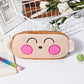 1 PCS 20CM Kawaii Cartoon Animals Plush Pouch Pencil Case Bag Key Chain Coin Purse Wallet Case Pouch Bag School Supplies Gift