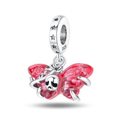 New in 925 Silver Halloween Collection Charm Glowing skull Beads Fit pand 3mm Bracelet DIY Pendant Woman Jewelry 2024 Hot Sale