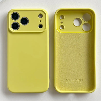 TPU Shockproof Cover For iPhone 17 16  Pro Max For iPhone 17Air 16 15 14 Pro Case Liquid Silicone Original TPU Protect Case