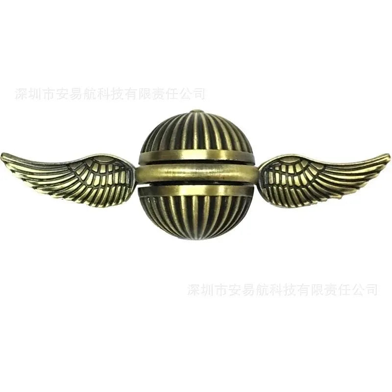 Harries Magic Boy Hot Toys Fidget Spinner Golden Snitch Movie Peripherals Potters 5styles Fingertip Rotate Toys Stress Relief