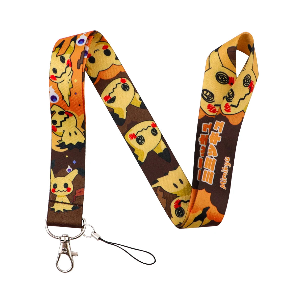Japanese Anime Monsters Neck Strap Lanyard for Keys Keychain Badge Holder ID Credit Card Pass Mobile Phone Charm Accessories