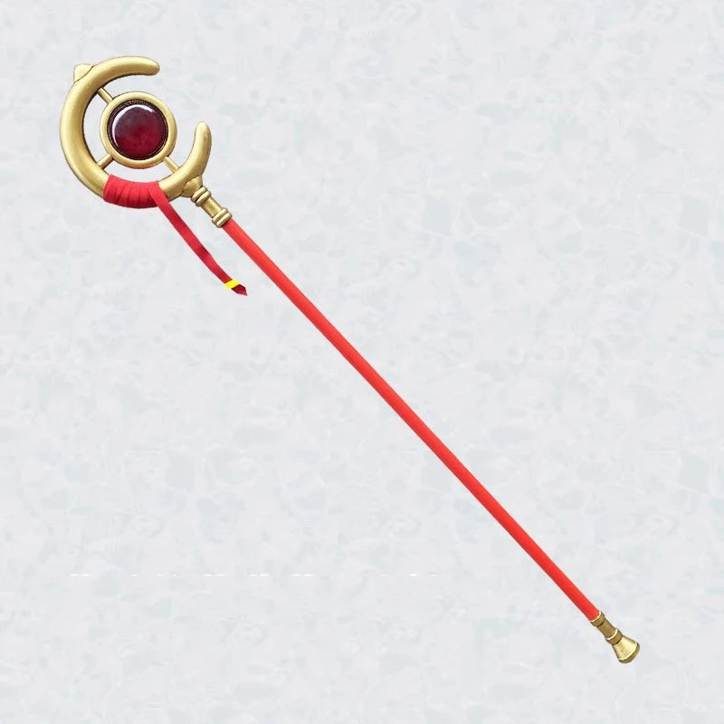 Anime Frieren Beyond Journey's Frieren Cosplay Walking Stick  Frieren:Beyond Journey's Cosplay Frieren Cosplay Prop Wig