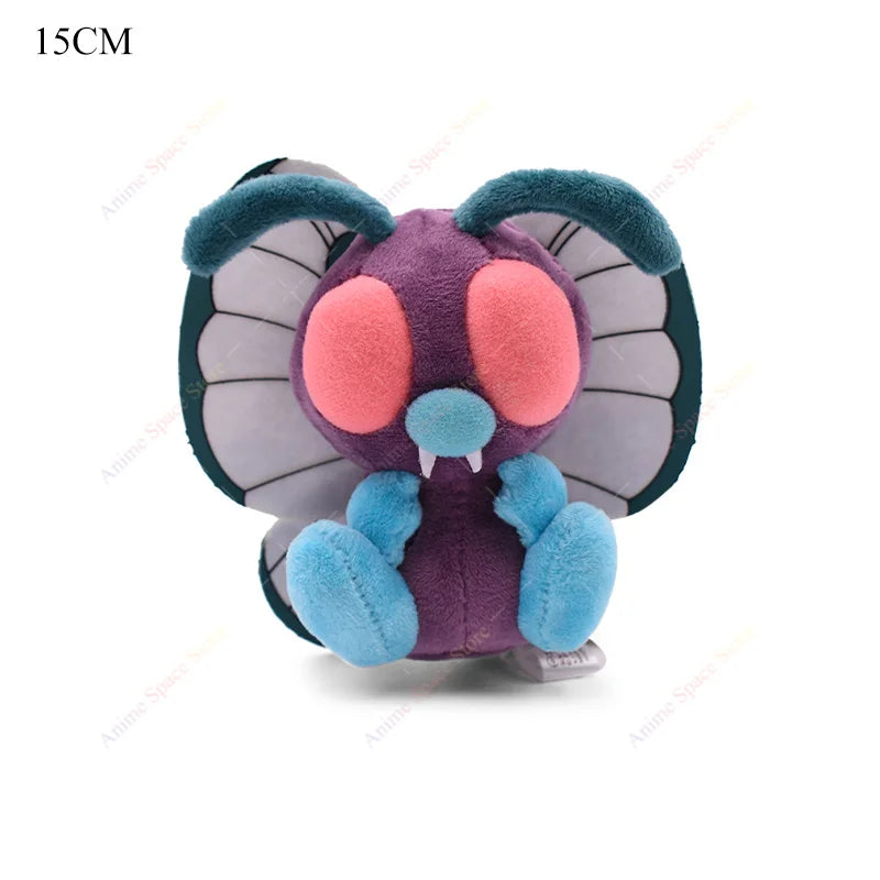 Pokemon Plush Shiny Gyarados Charizard Mega Rayquaza Hisuian Zorua Ho-Oh Lucario Butterfree Anime Stuffed Peluche Kids Xmas Gift