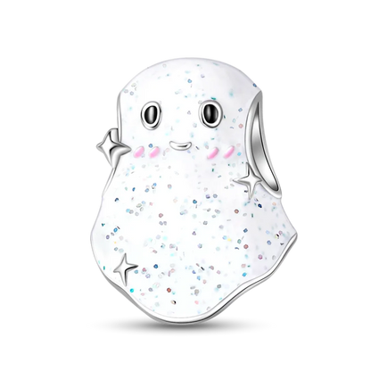 New in 925 Silver Halloween Collection Charm Glowing skull Beads Fit pand 3mm Bracelet DIY Pendant Woman Jewelry 2024 Hot Sale