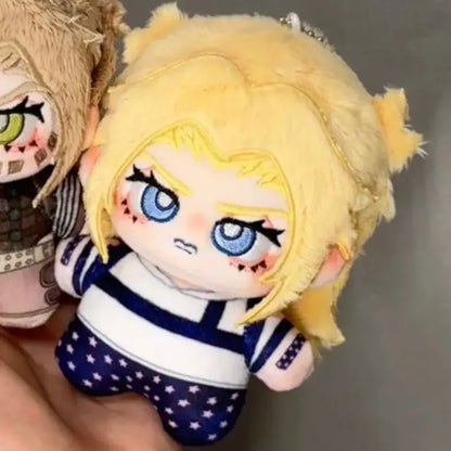 10cm Jo Jo Anime Cosplay Halloween Xmas Role Cute Jonathan Joestar Attributes Doll Plush Stuffed Toy Cute Puppet Mascot Gifts